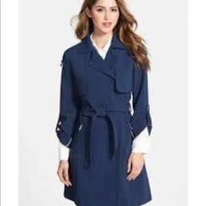 Women's AB Roll Sleeve Wrap Trench Coat Nordstrom